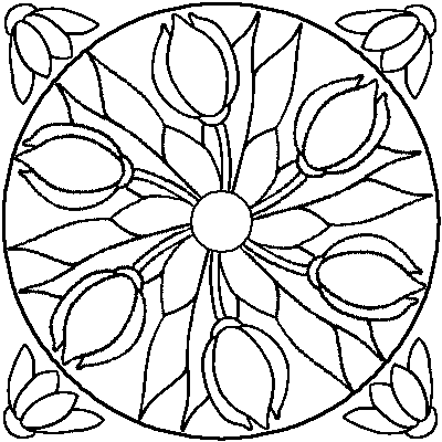 Mandala Malvorlage