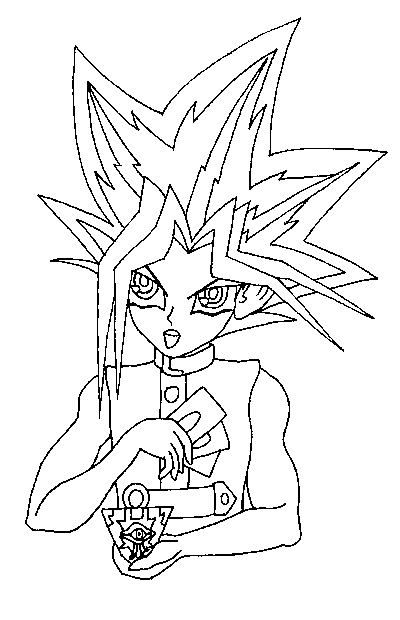 Yu-Gi-Oh Bild mit Karten