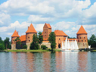 Burg Trakai in Litauen