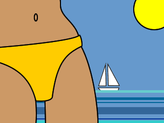 Grußkarten Strand-Urlaub